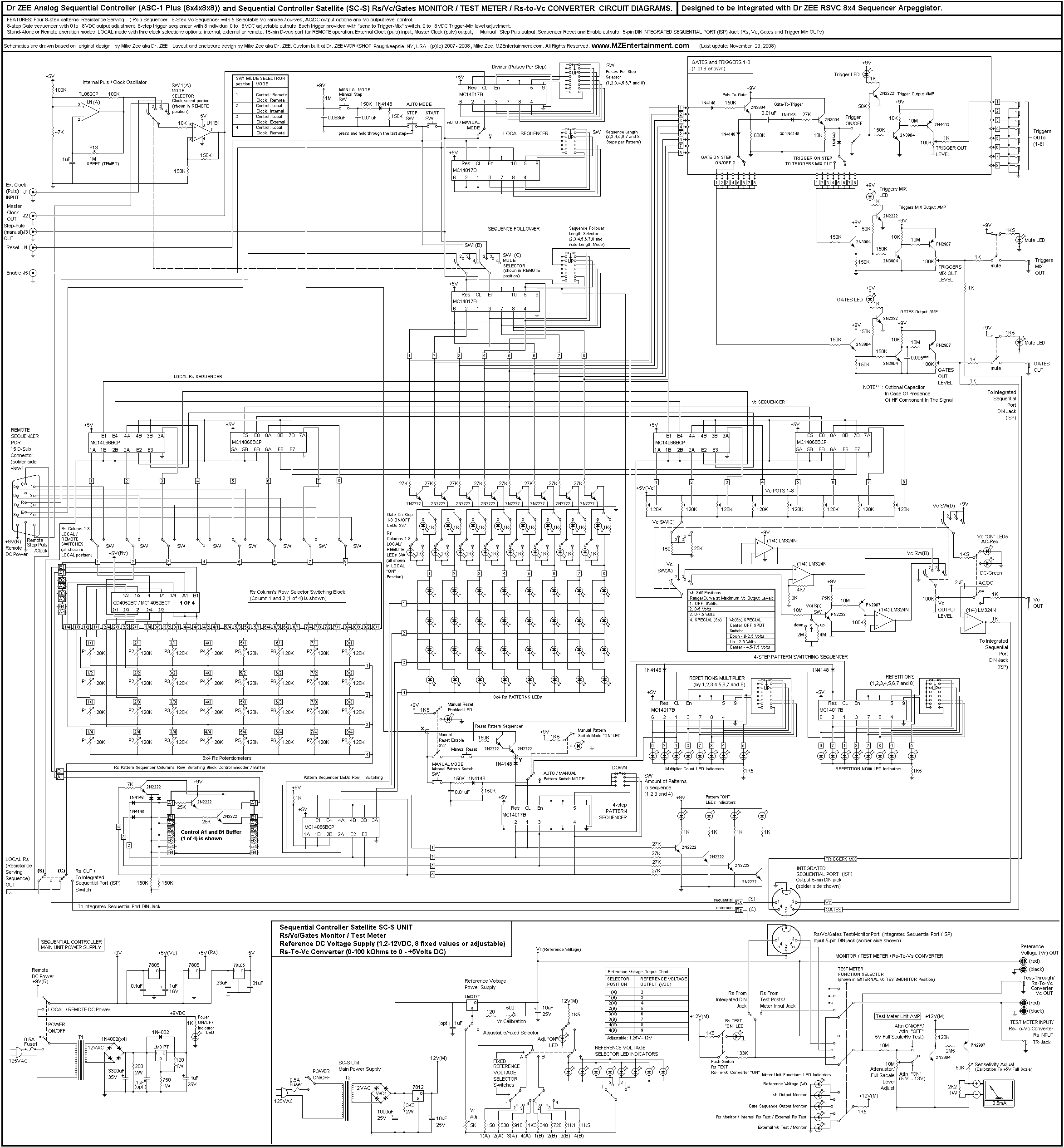 ANALOG SEQUENTIAL CONTROLLER ASC1 under Repositorycircuits 47799