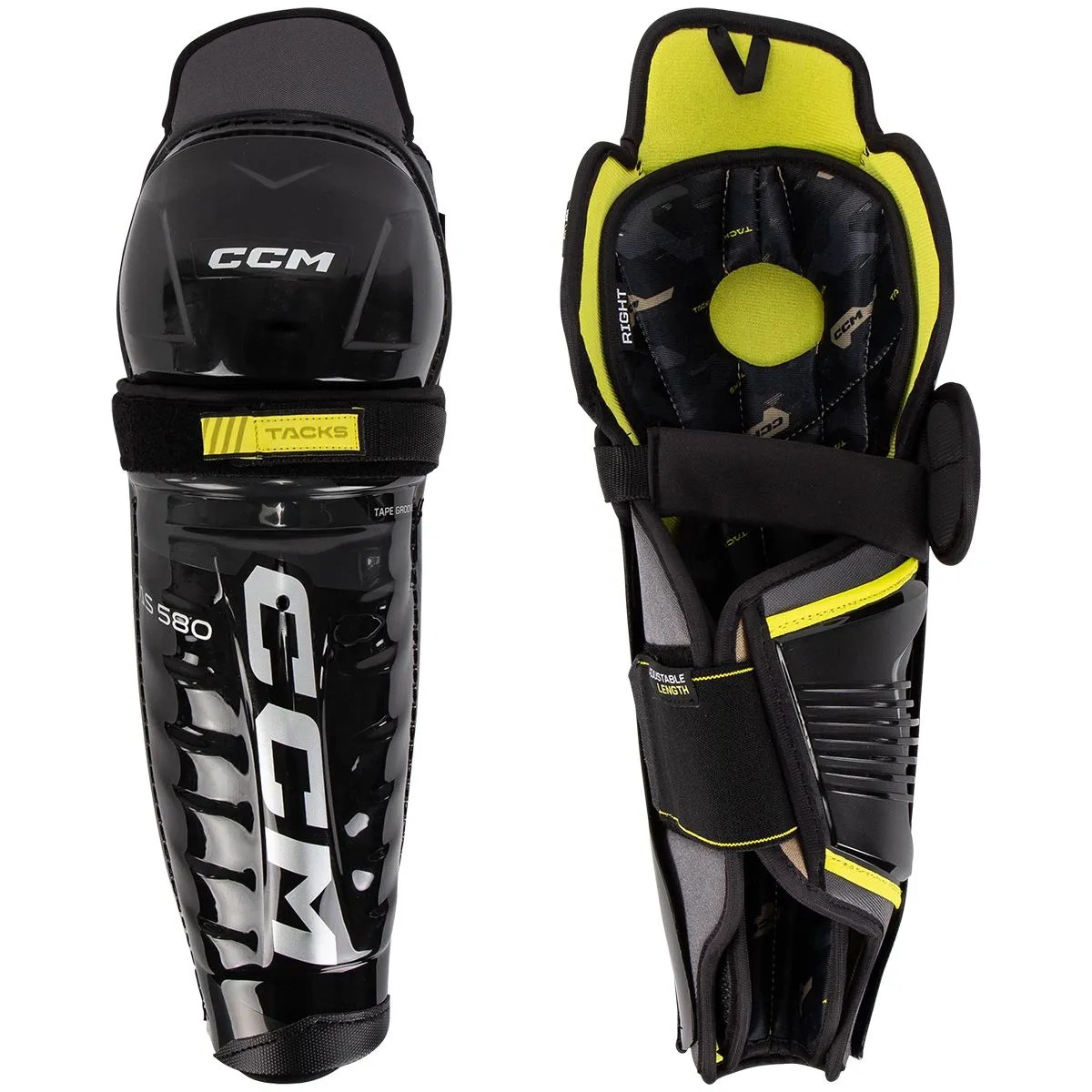 CCM Tacks AS 580 Senior Hockey Shin Guards Next Level Pro Shop