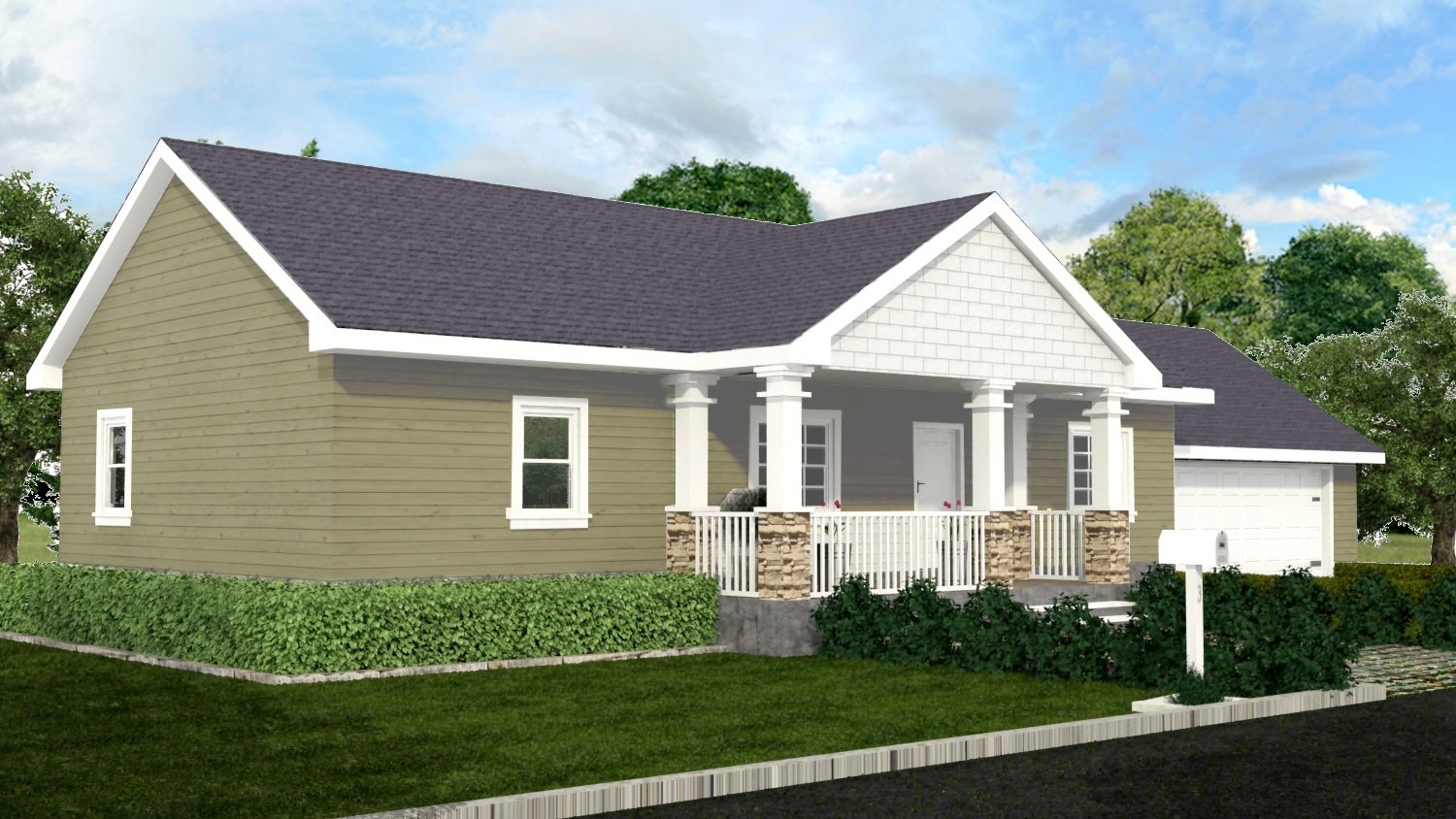 Dakota Ranch Modular Home 1,387 SF 3 Bed 2 Bath Next Modular