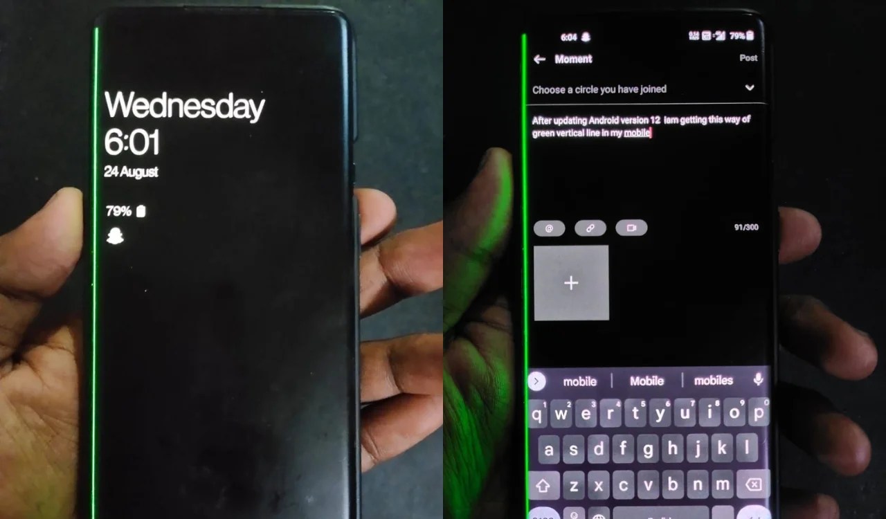 After the Android 12, OnePlus 8 Pro screen and 8T camera issue appeared NNS