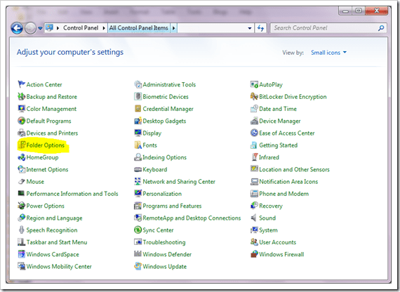 Where To Change Folder Options And Folder Types In Windows 7 NEXTOFWINDOWS COM