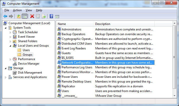 Windows 7 Tip How To Add Members to Local Group from Command Line