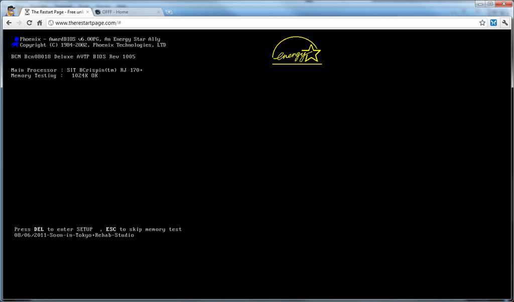 The All in One Restart Pages On Web NEXTOFWINDOWS COM