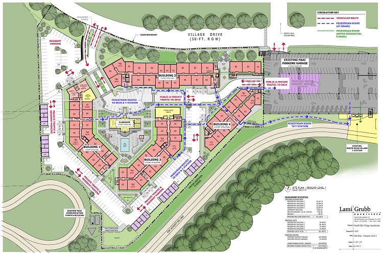 Luxury apartments at The Ashby at South Hills Village to offer transit