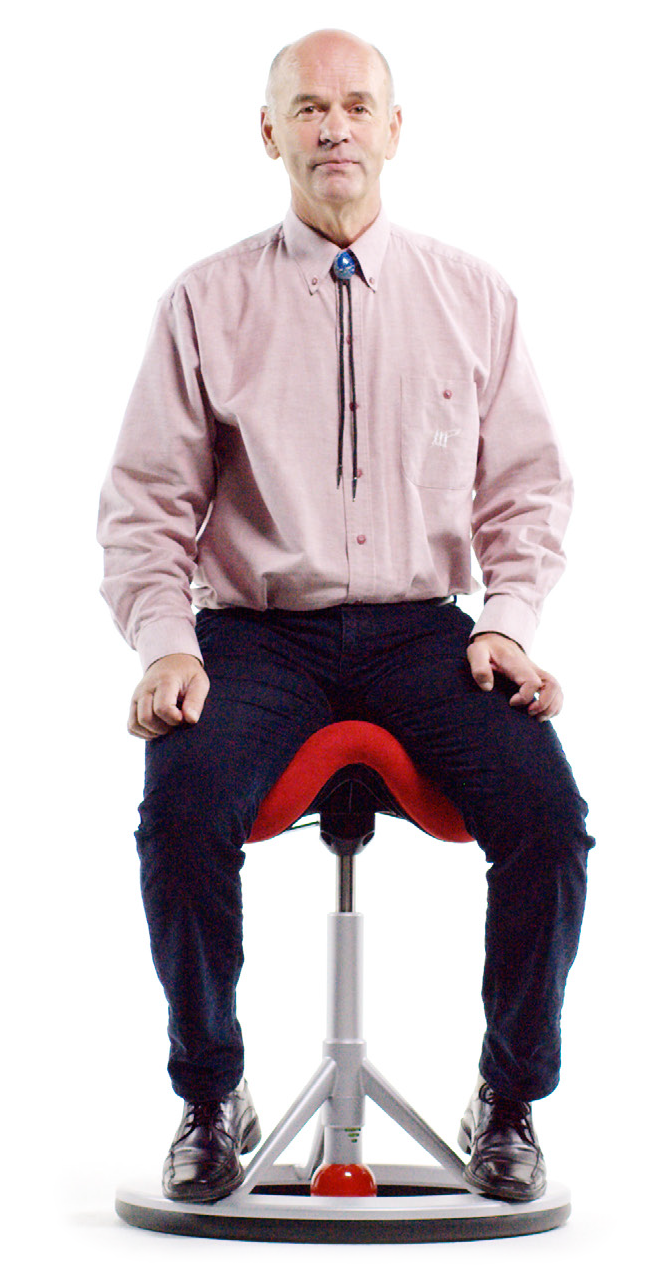 Back App Chair 2.0 the ergonomic saddle stool that exercises your core