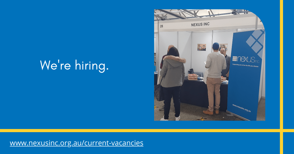 In the Community Meeting Job Seekers at the Hobart Job Fair Nexus Inc.