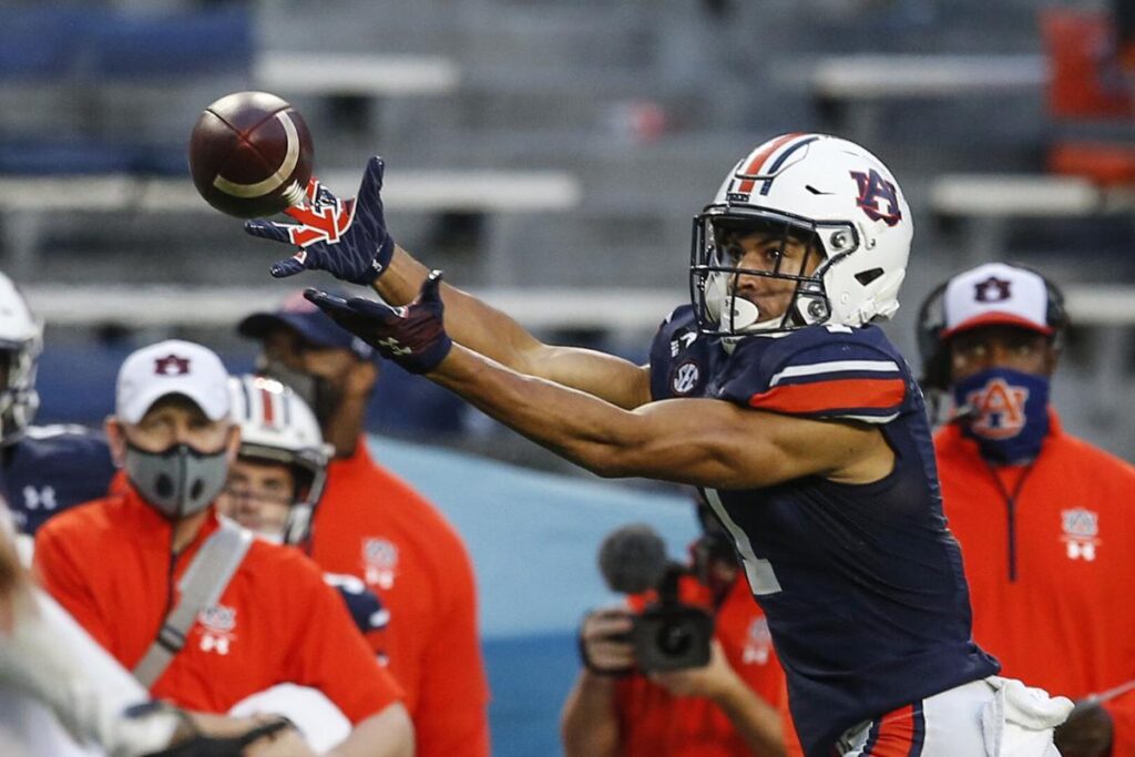 Schwartz set a new boy's world youth best of 10.15 seconds over 100 metres on. Meet 2021 Nfl Draft Prospect Anthony Schwartz Wr Auburn University