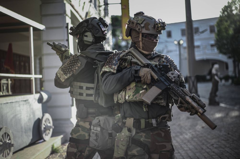 Samurai Tactical Armor Full Set (BK+MC) M karmater