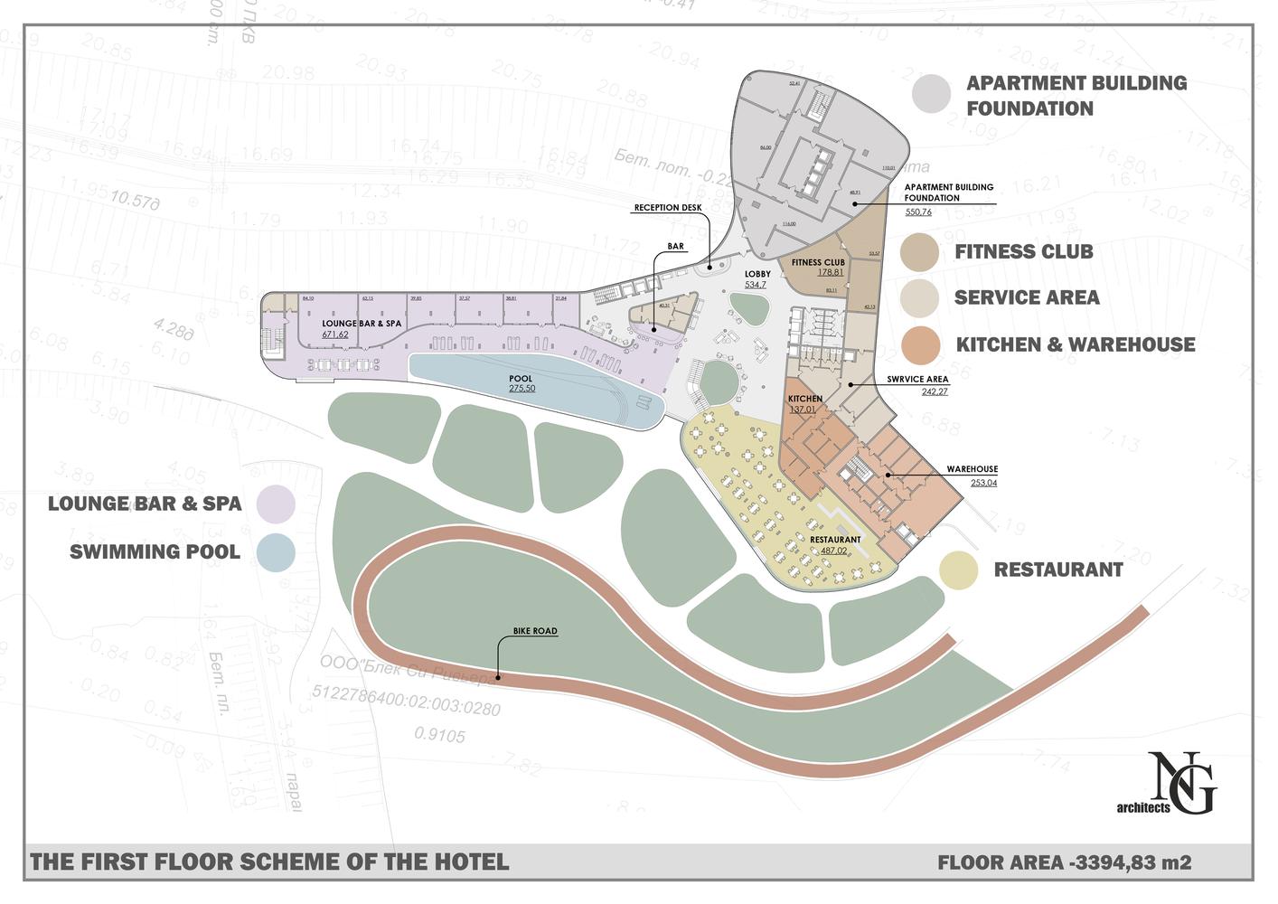 SEAVIEW APARTMENTS & HOTEL COМPLEX NG Architects