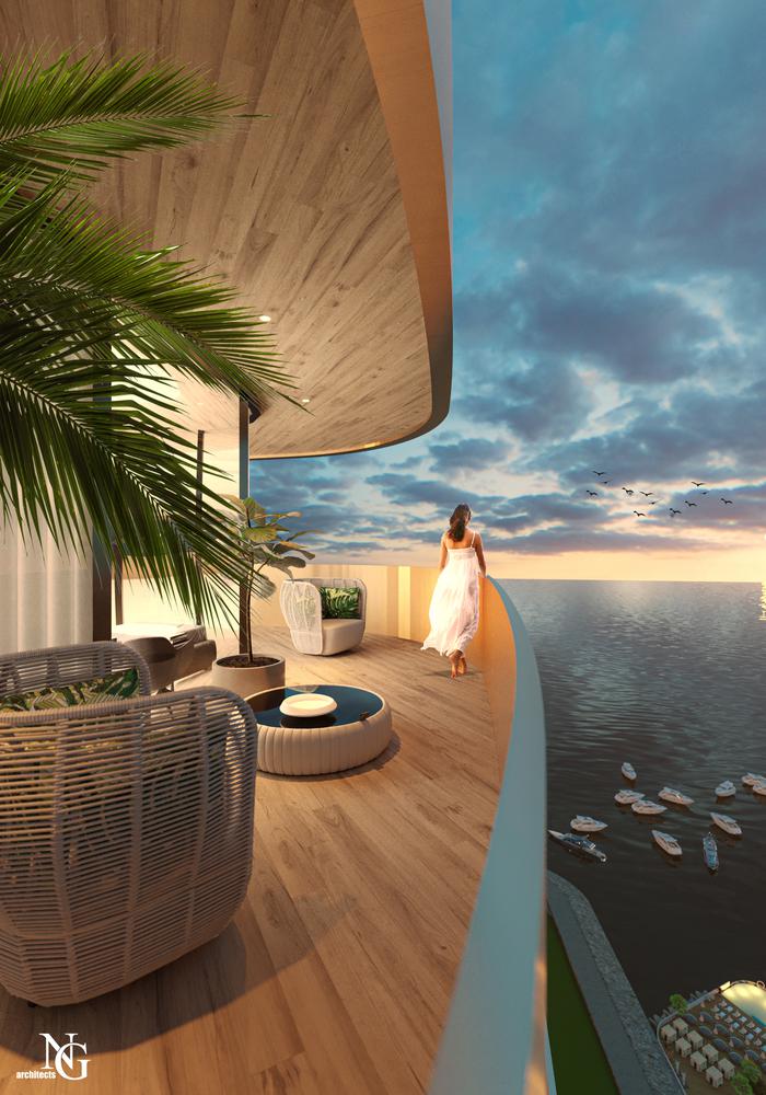 SEAVIEW APARTMENTS & HOTEL COМPLEX NG Architects