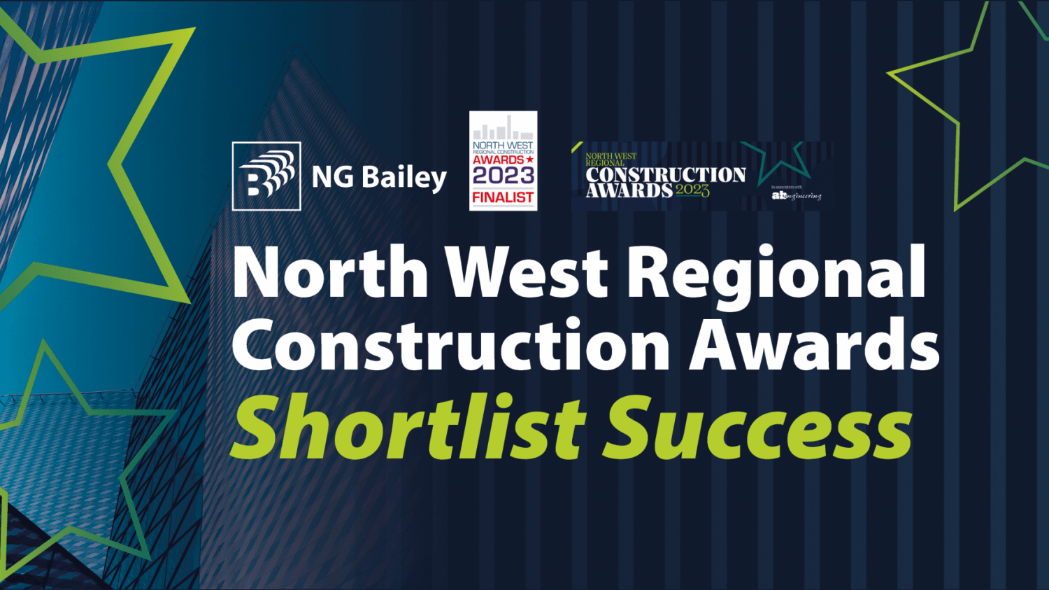 North West Regional Construction News Awards Shortlist Success