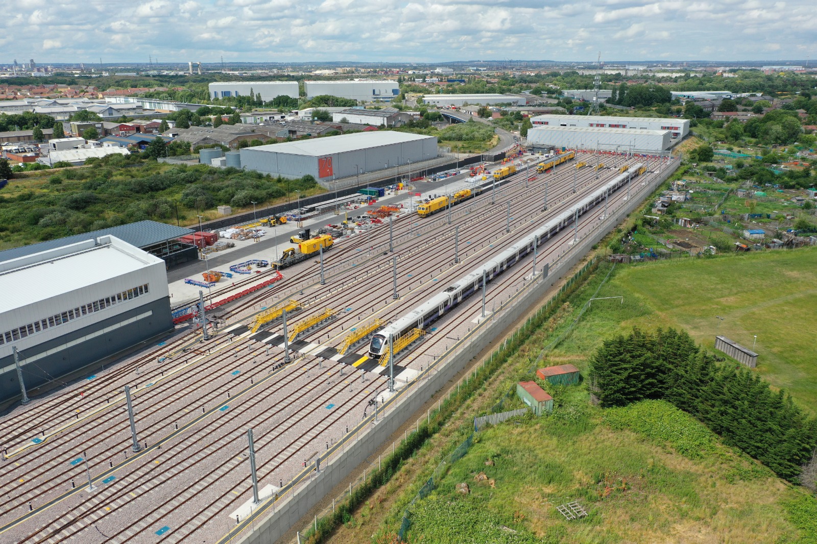 Crossrail project (UK) Delivery of the Plumstead rail depot NGE
