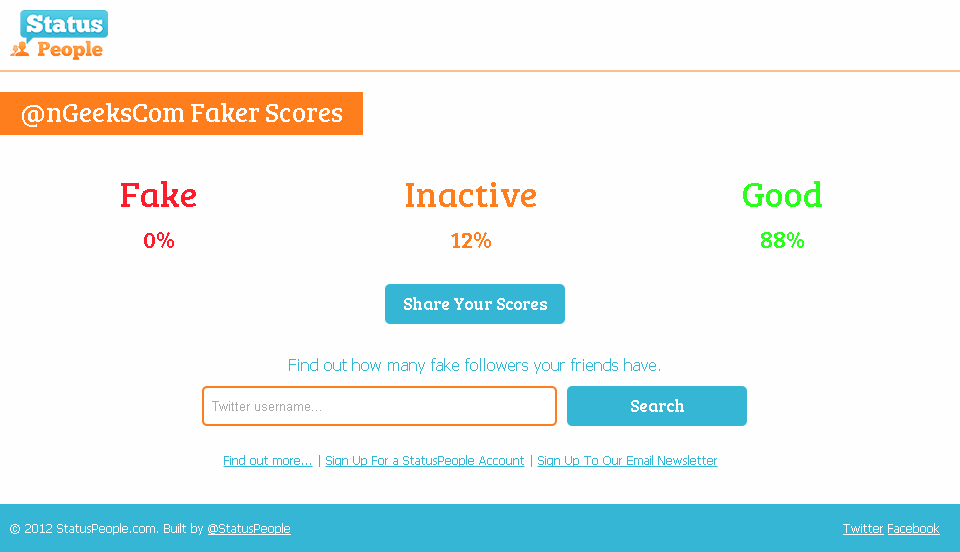 Fake Follower Check, una aplicación que te permite saber cuántos
