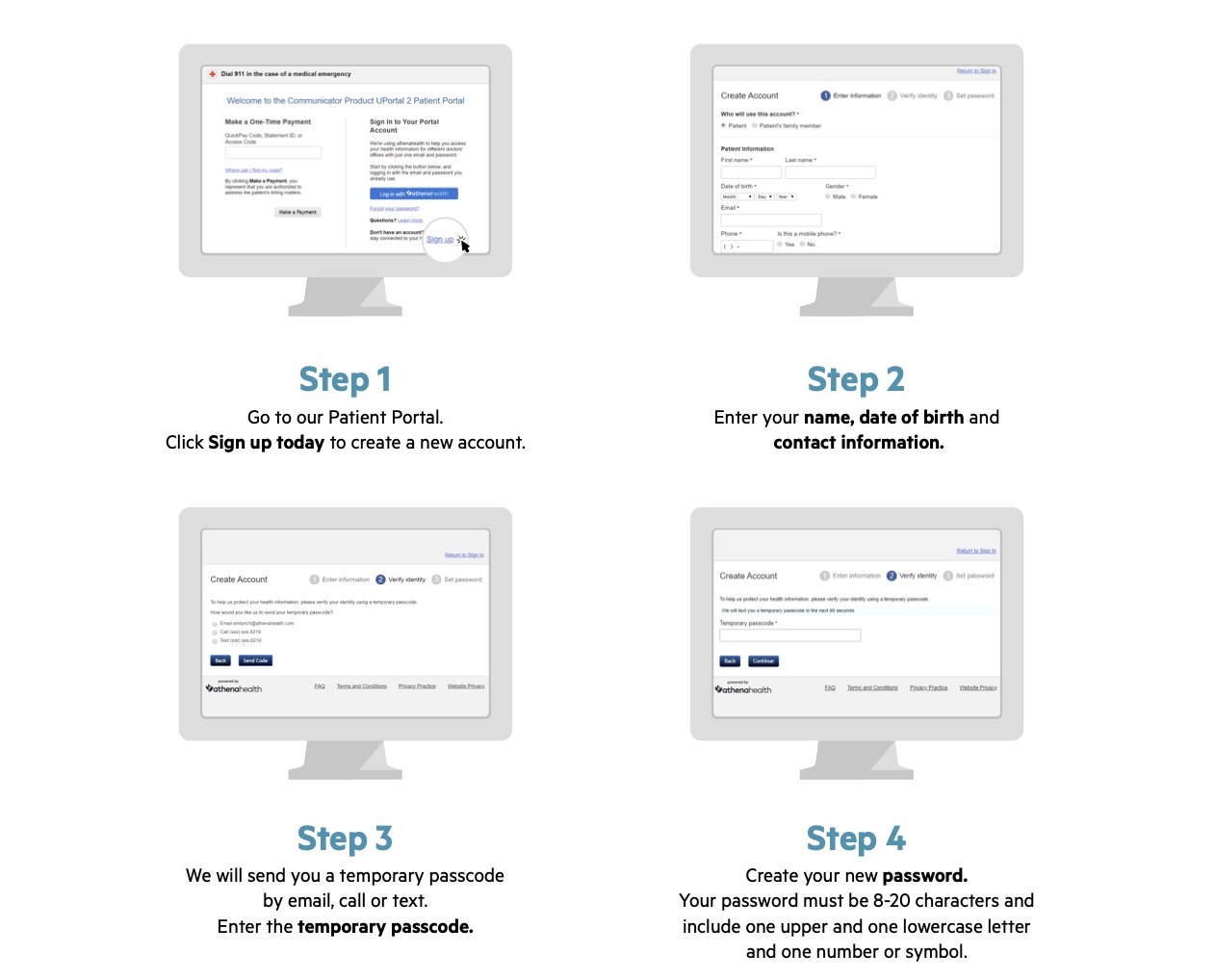 Access To Athenahealth's Patient Portal