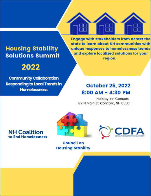 Housing Stability Solutions Summit 10/25/22 New Hampshire Housing