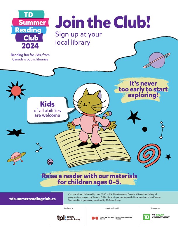 TD Summer Reading Book Club 2024 North Hatley Library(04)