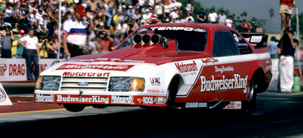 NHRA Funny Car champs over the years NHRA