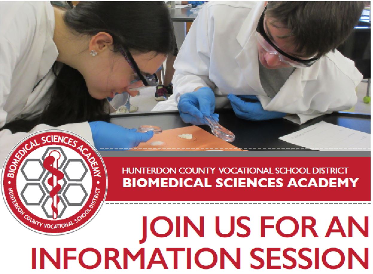 Hunterdon County Biomedical Science Academy Event 101316