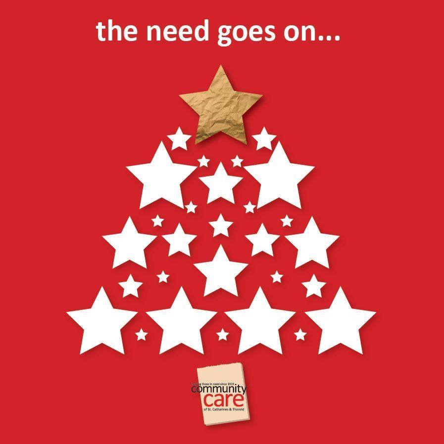 GIVING FOR CHRISTMAS! Community Care Food Drive on Friday Niagara