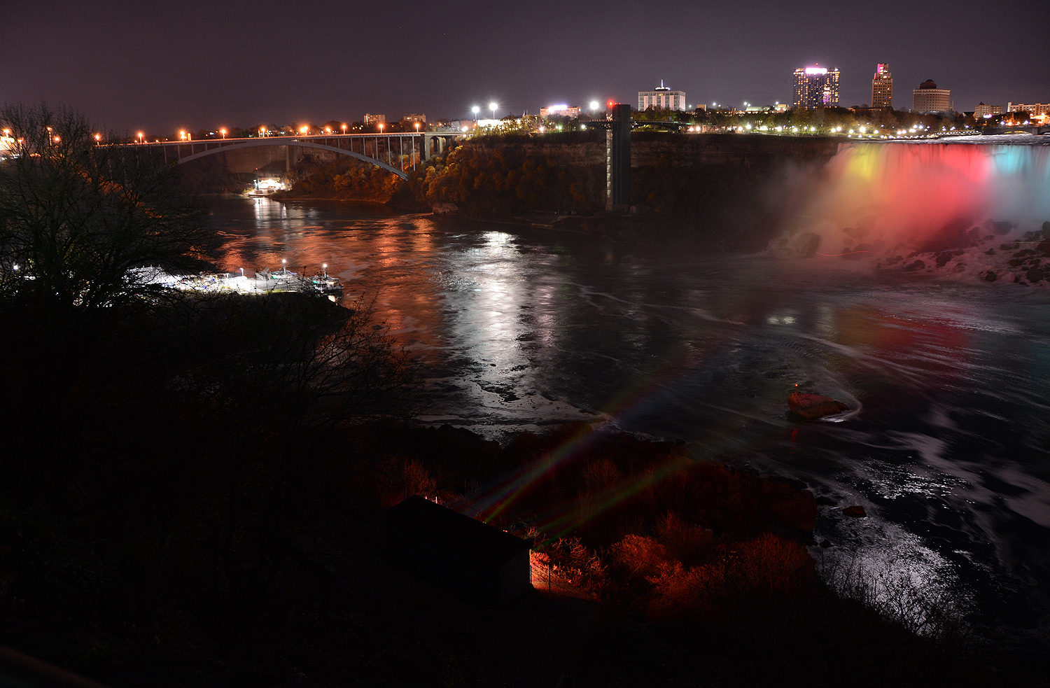 Niagara Falls The Illumination Lights
