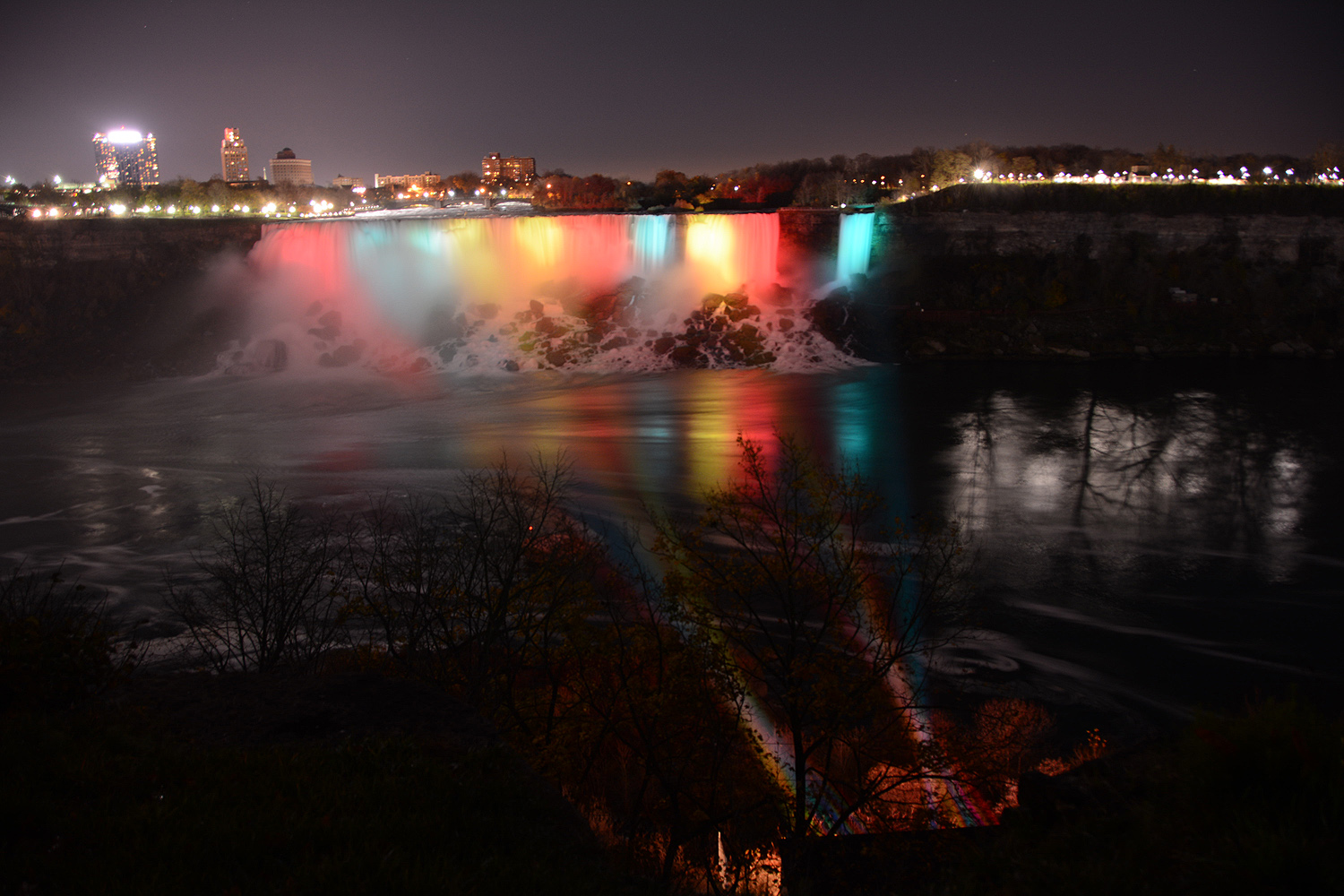 Niagara Falls The Illumination Lights