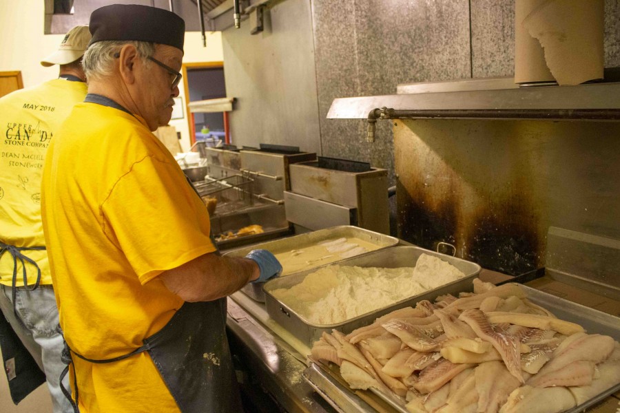 Military efficiency at Legion fish fry Niagara Now