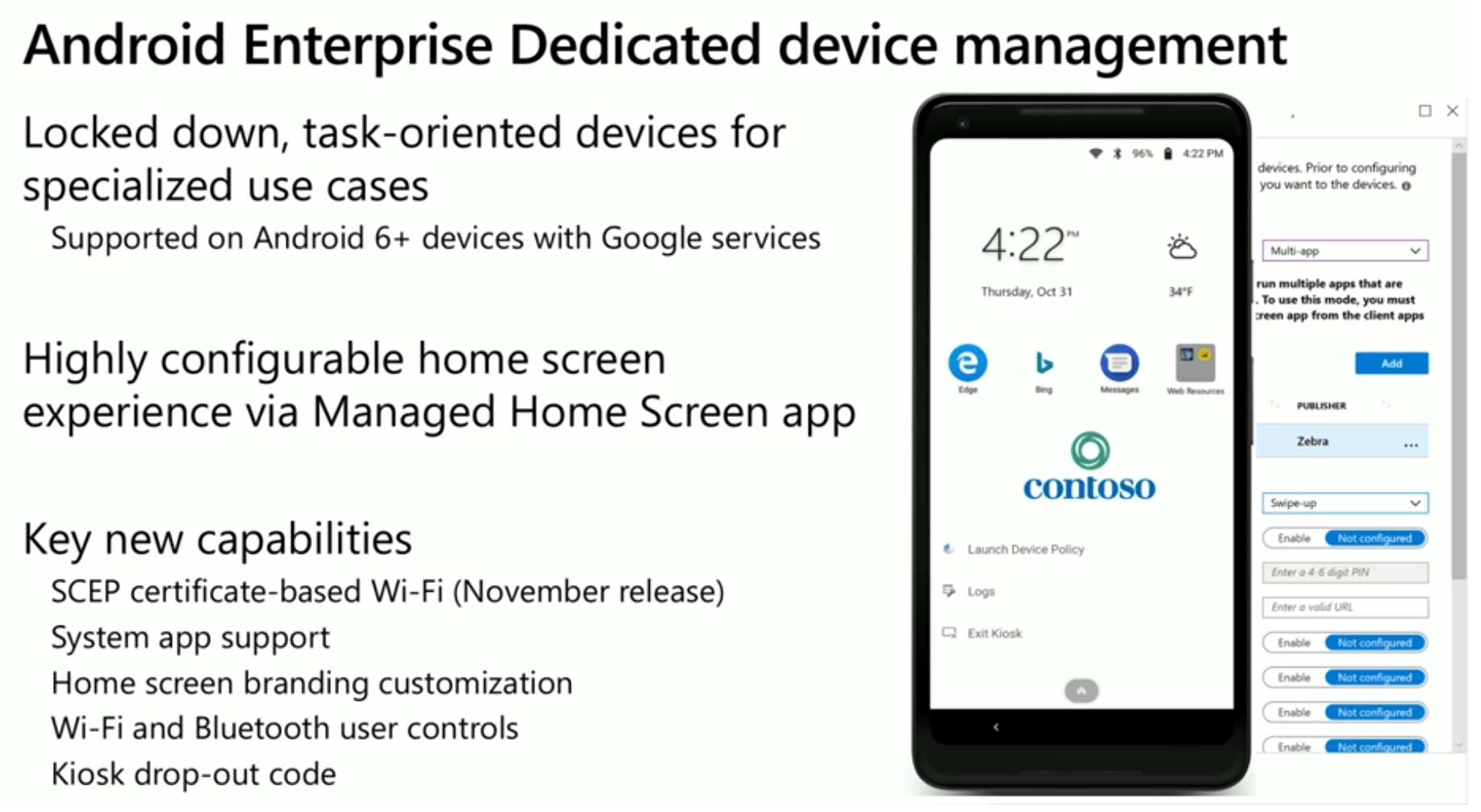 Android device management with Microsoft Intune Part 3. Dedicated