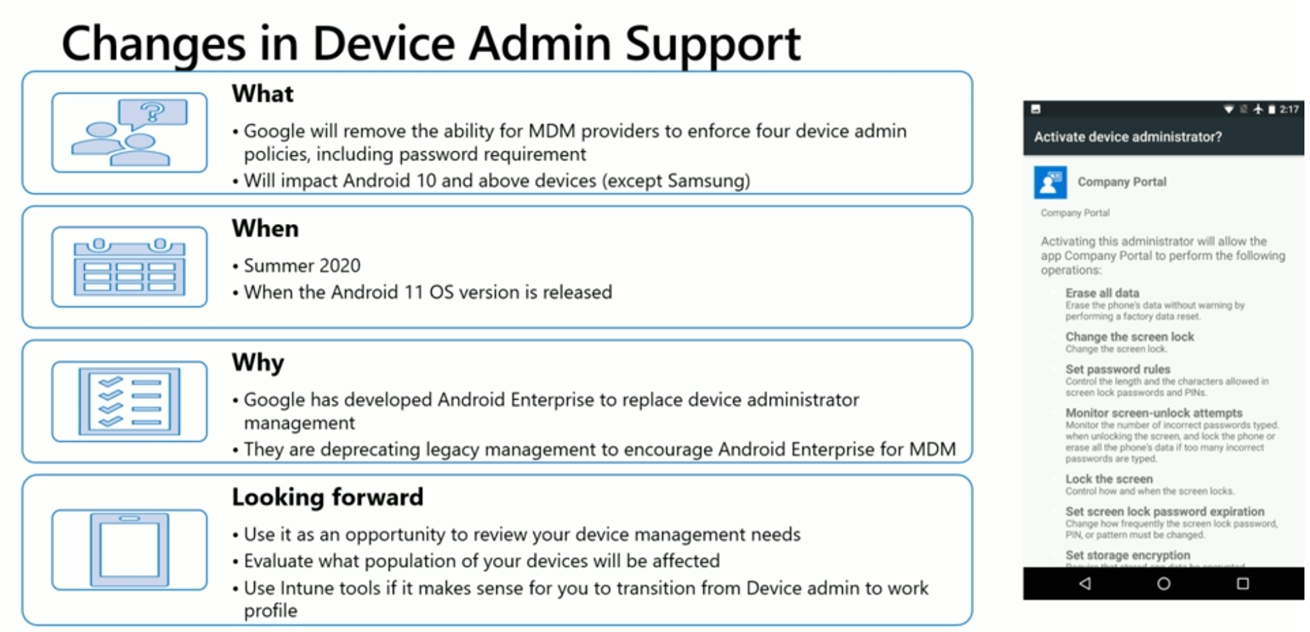 Android device management with Microsoft Intune Part 4. Coming soon