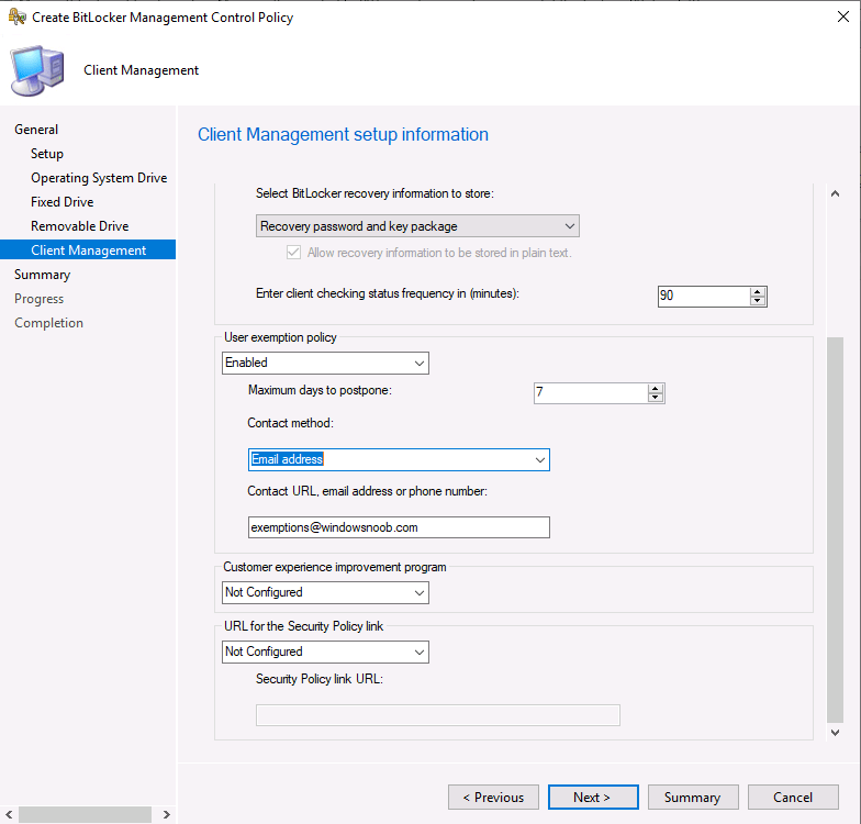 New BitLocker Management features in Microsoft Endpoint Manager
