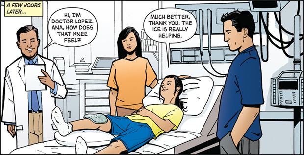 Ana's Sprain A Story About Sports Injuries NIAMS