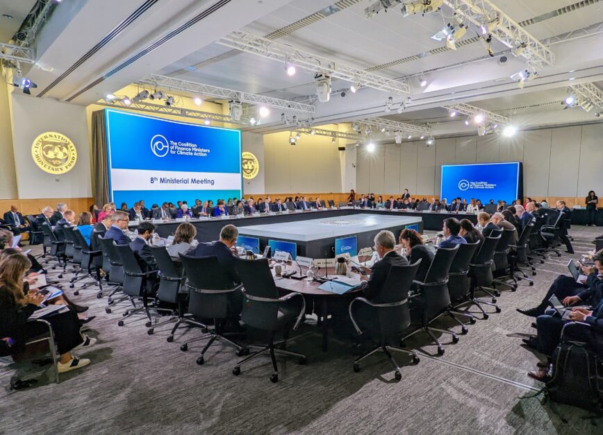 NIB addresses the Coalition of Finance Ministers for Climate Action