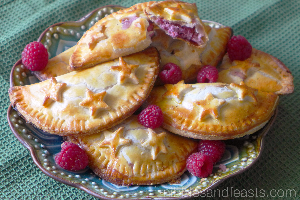 The Pillsbury BakeOff Raspberry Cream Cheese Empanadas Nibbles and
