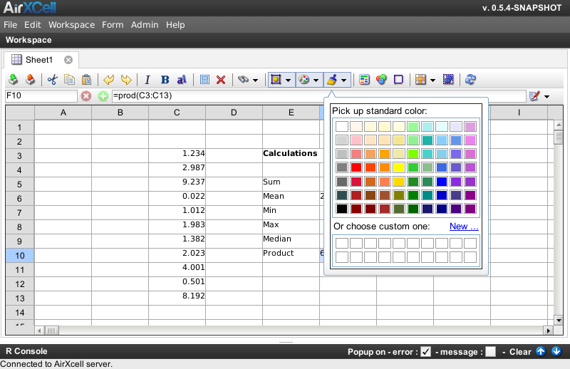 Chapter 9. Grid styling and Data Format
