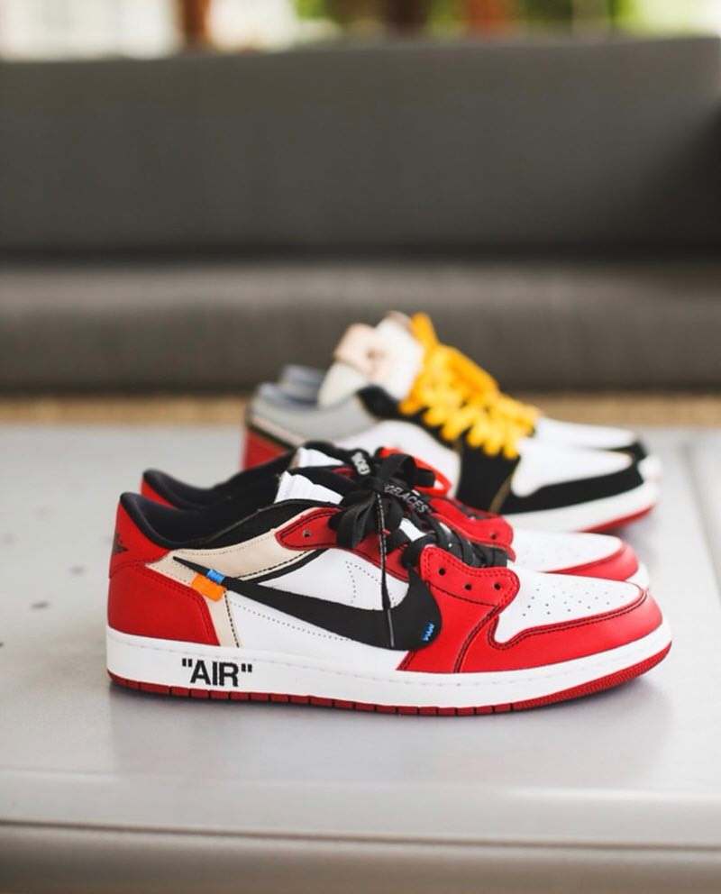 OFFWHITE x Air Jordan 1 "Chicago" Gets a LowTop Makeover Nice Kicks
