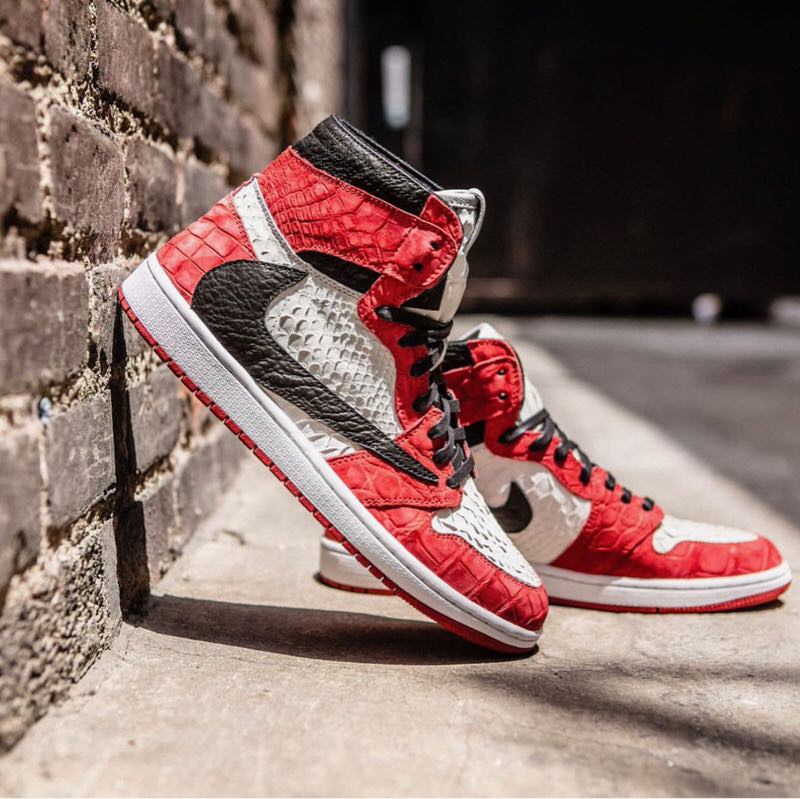 The Shoe Surgeon Takes the AJ1 "Cactus Jack" To Chicago Nice Kicks