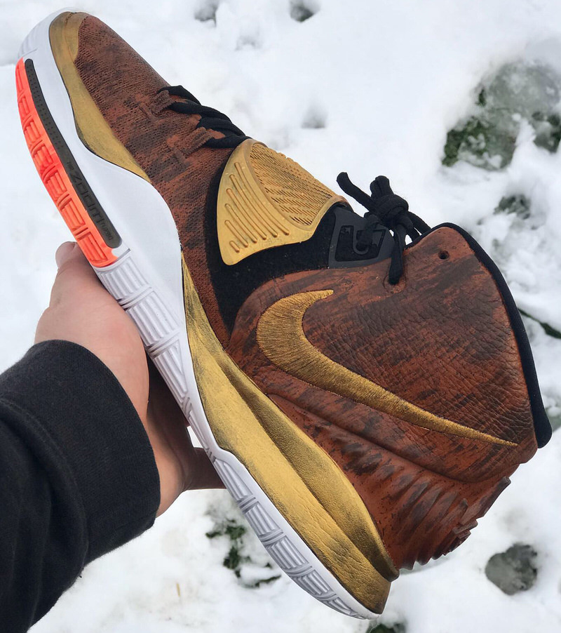 Cartier Glasses See Inspiration on Custom Nike Kyrie 6 Nice Kicks