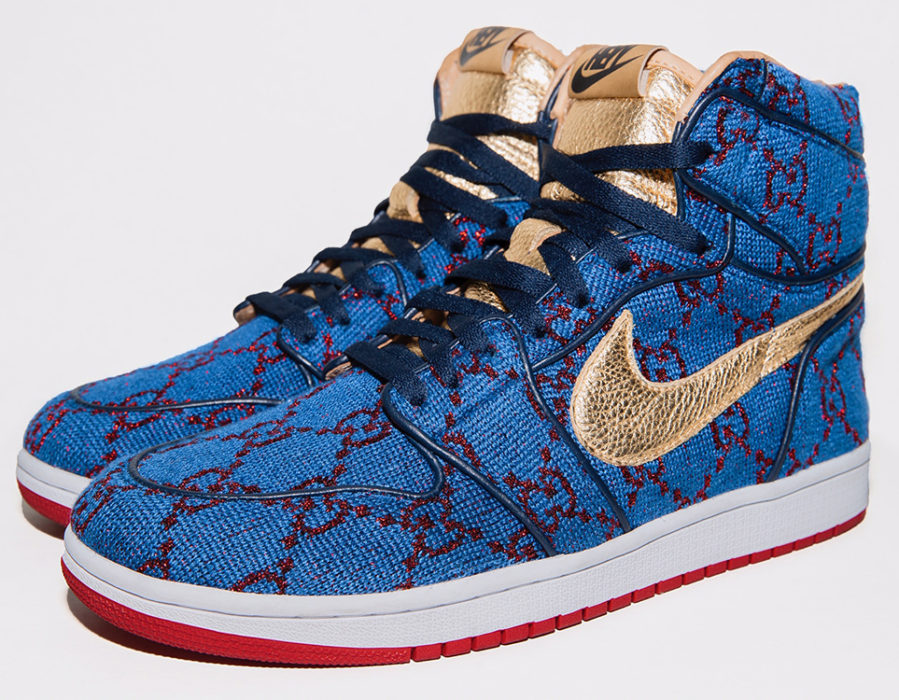 Custom Air Jordan 1 Goes Full Gucci SPOKAT.ID