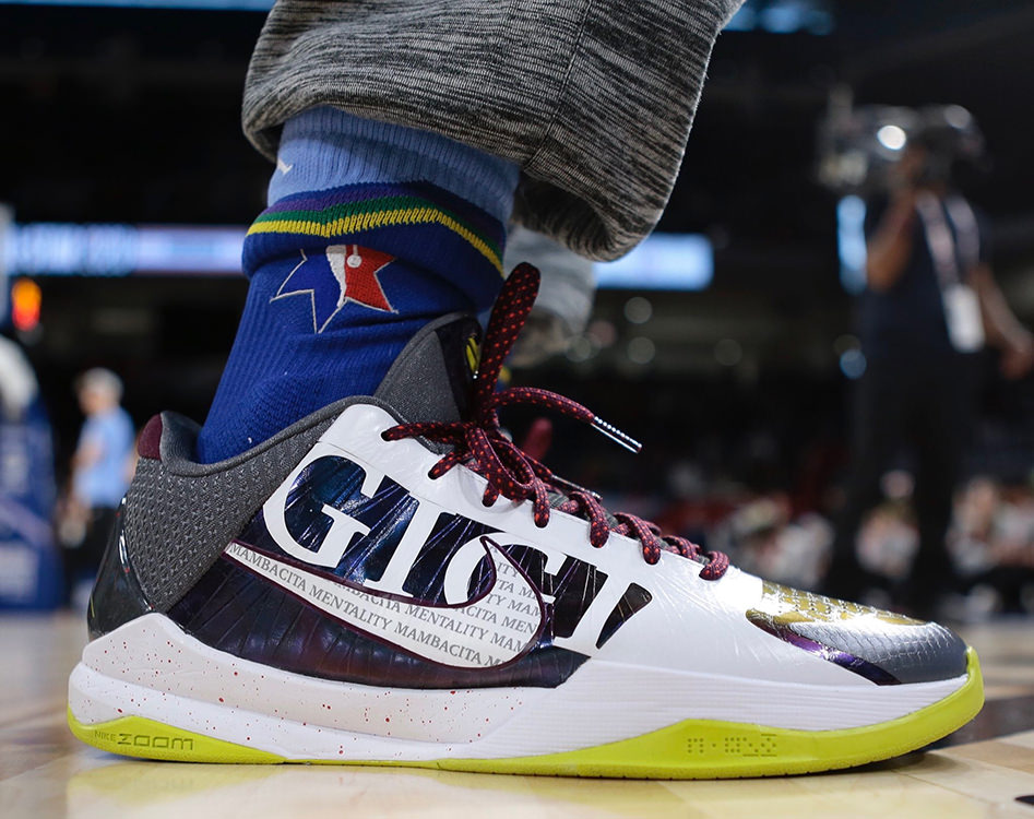 Custom Nike Zoom Kobe 5 Protro Honors Gigi and Kobe Bryant