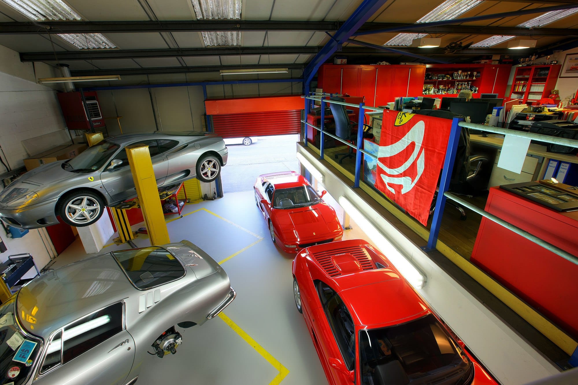 Garage Tour Gallery Nick Cartwright Ferrari Sales, Service and