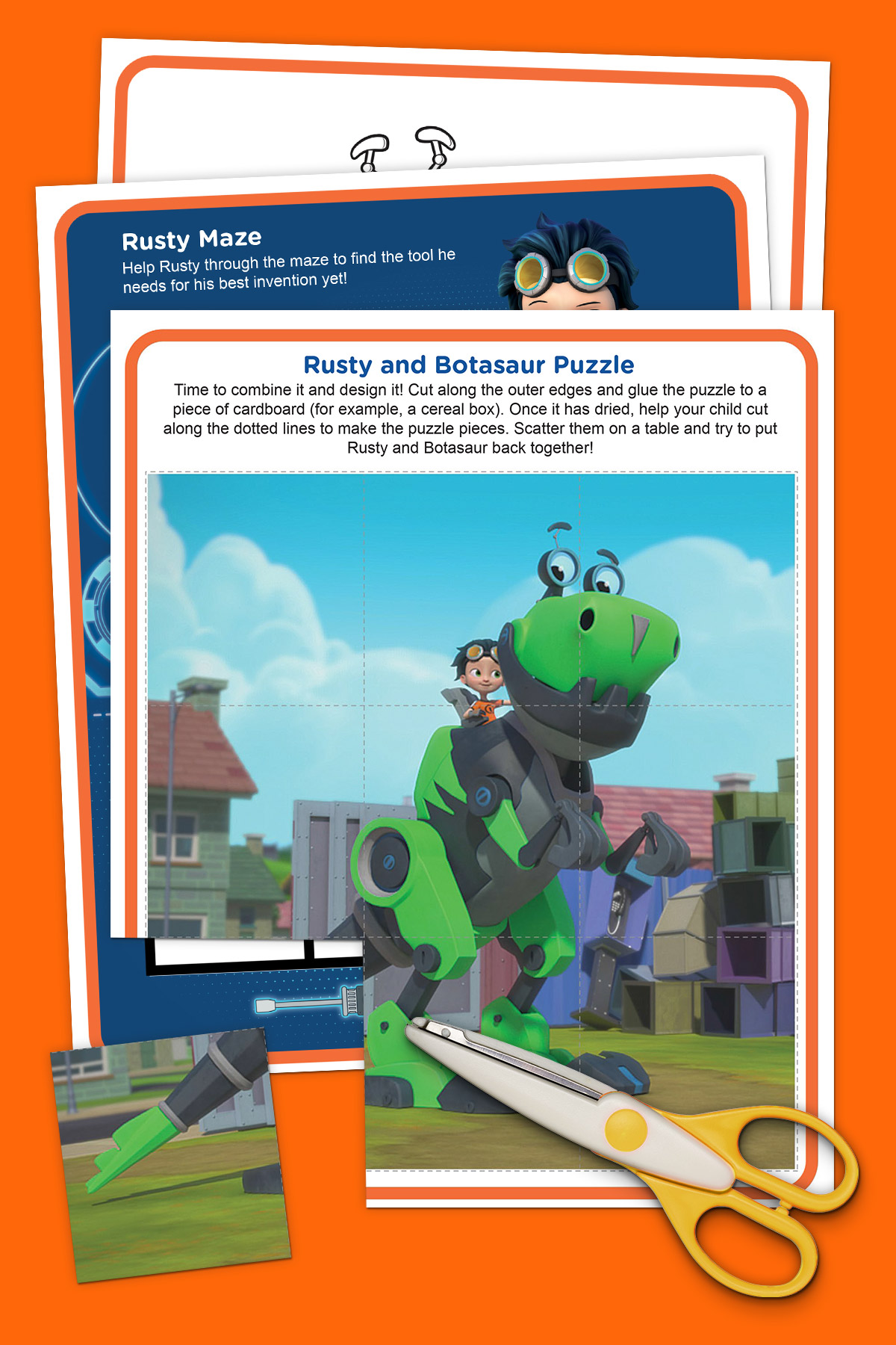 Rusty Rivets Activity Pack Nickelodeon Parents
