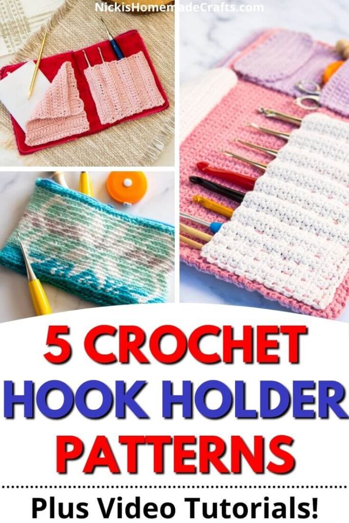 5 Easy Crochet Hook Storage Ideas Nicki's Homemade Crafts