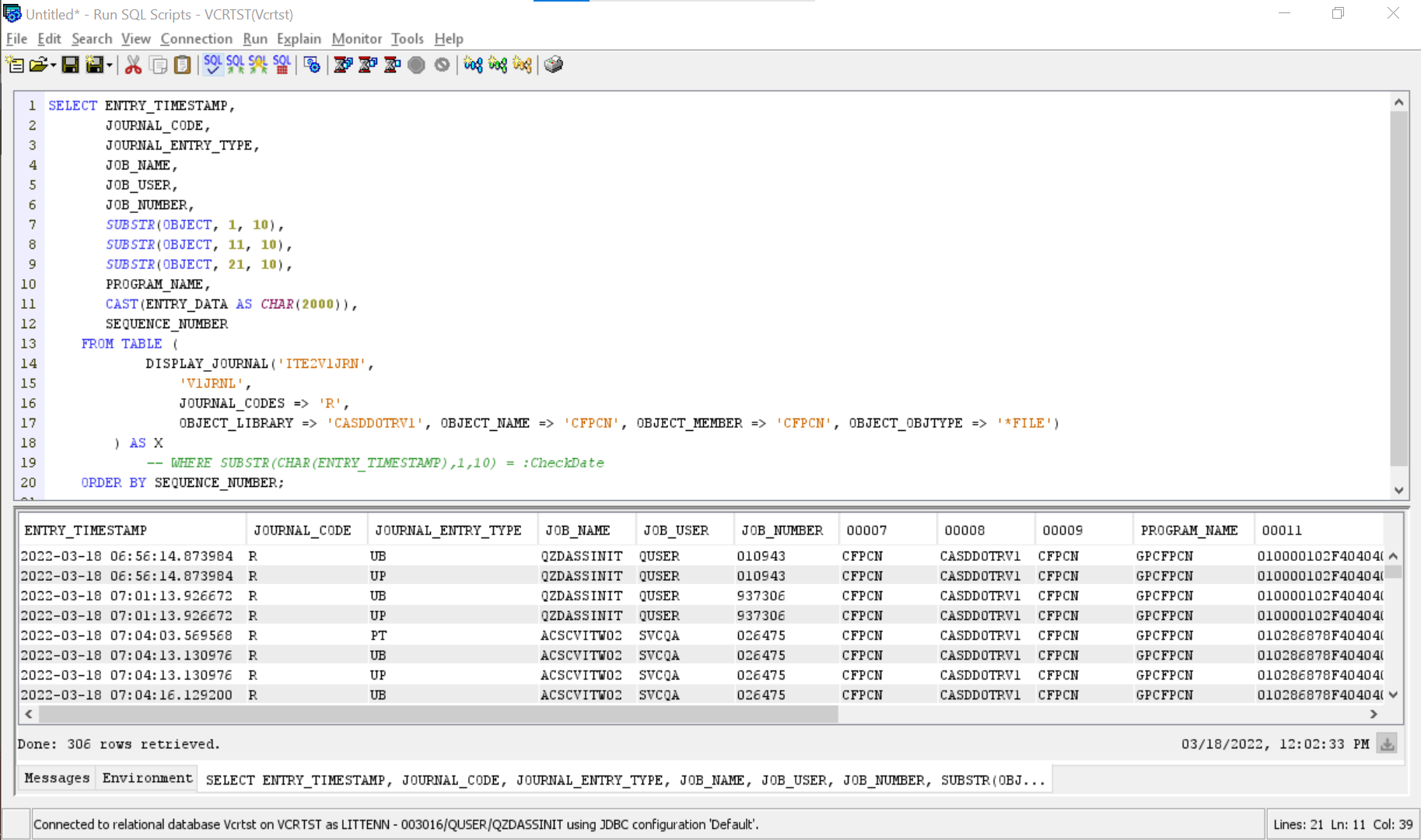 How To Download IBM I SQL Results As CSV » Nick Litten [IBM I AS400 ISeries] Software Developer