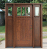 Exterior doors with sidelights and transoms Exterior doors with sidelights and transoms