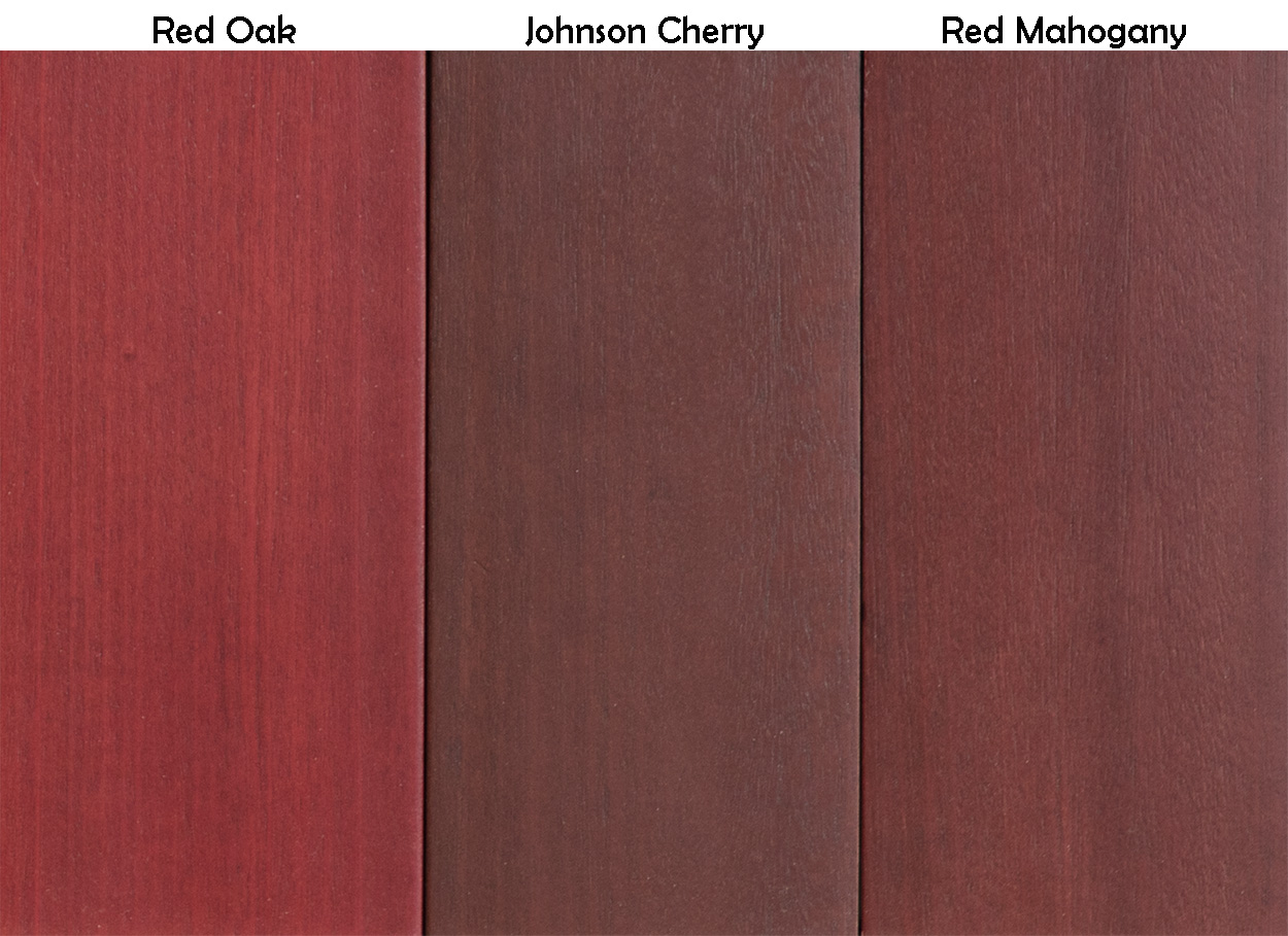 Mahogany Wood Color Chart