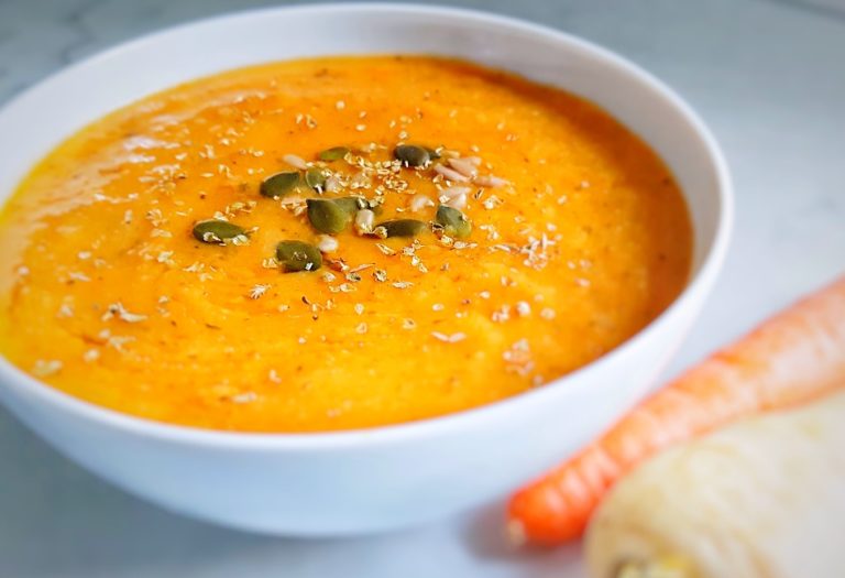 Easy, Healthy Carrot & Parsnip Soup Nicola Monson