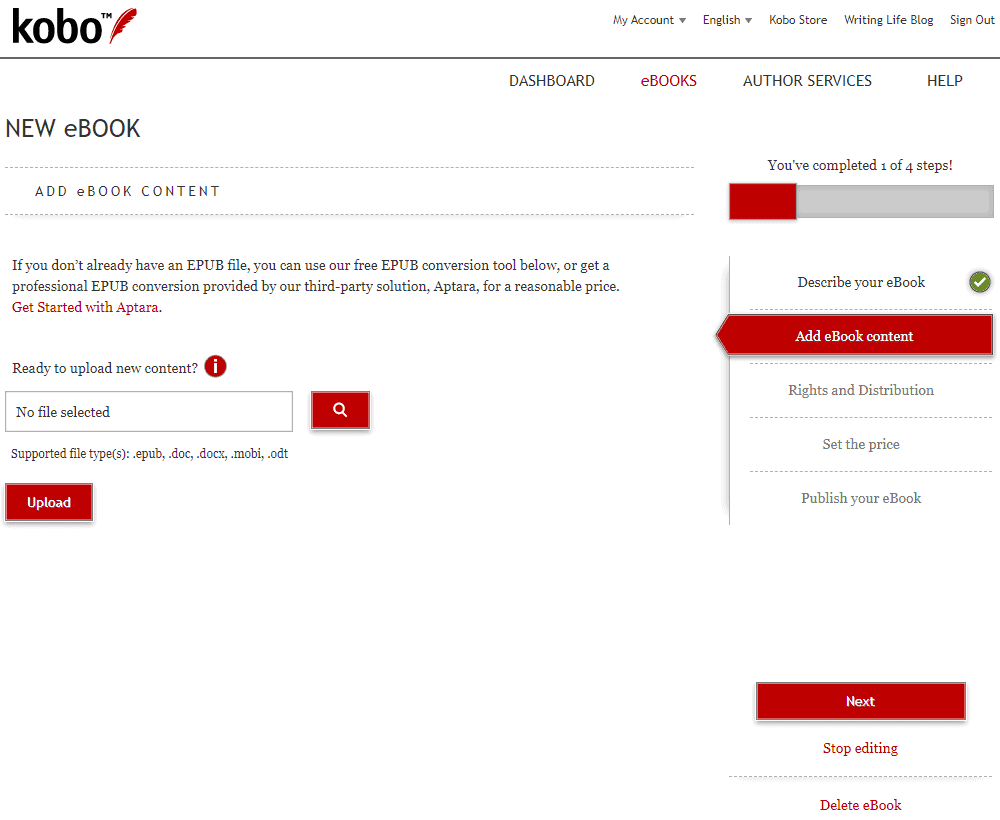 [6Step Guide] How To Publish Your eBook On Kobo Writing Life Nicole