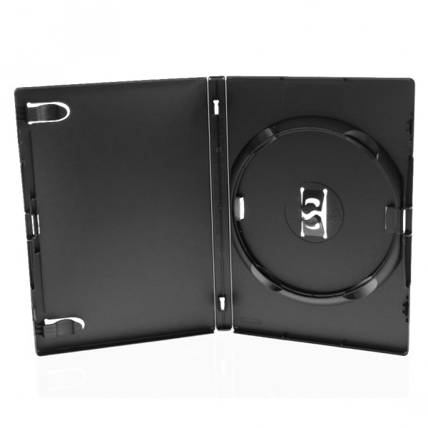 Amaray DVD Cases, 14 mm, with clip for tray, 1 to 3 pieces Capacity