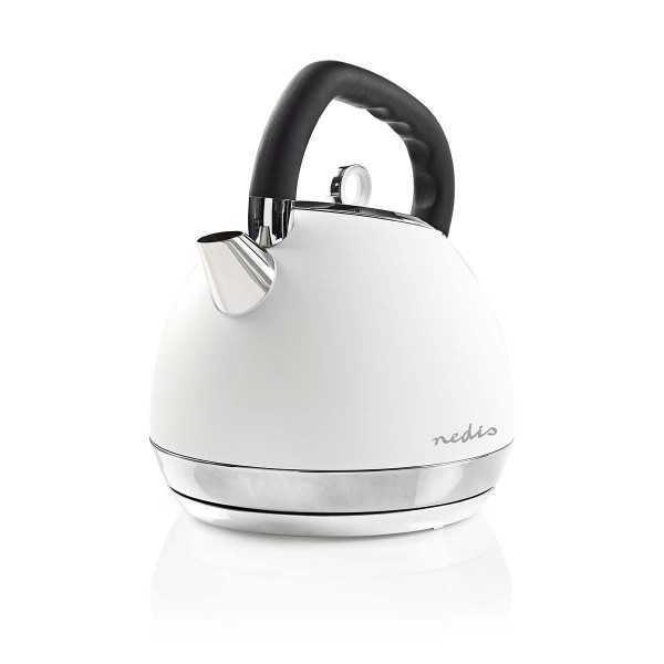 Nedis Design Electric Kettle 1.8 L SoftTouch White