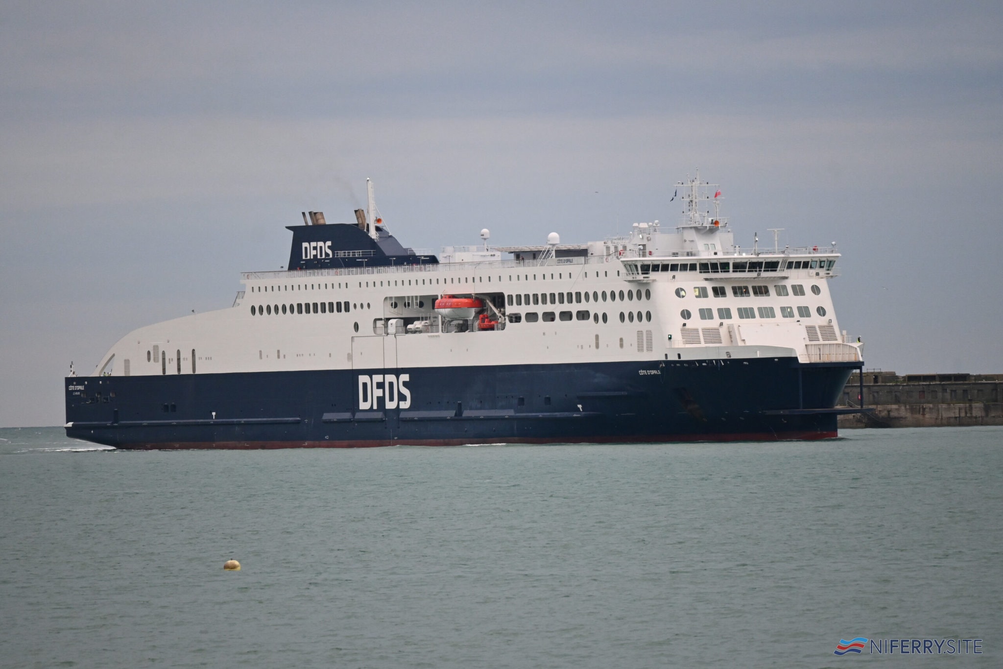 First Look DFDS's New Dover Calais Ferry Côte d'Opale ⛴️