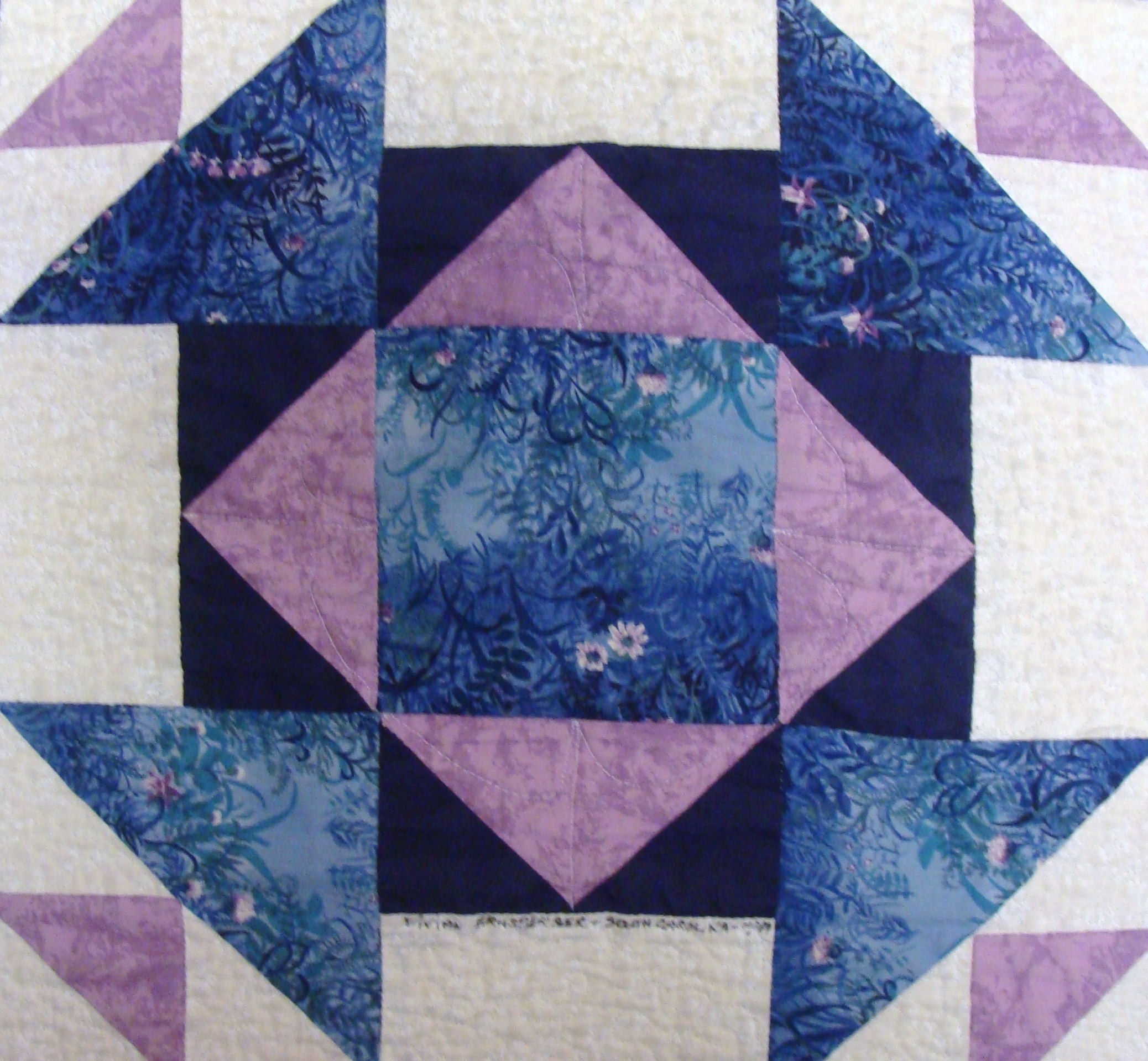 Nifty Fifty Quliters of America Fourth 50 State Quilt Block Swap